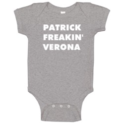 Patrick Freakin' Verona 10 Things I Hate About You Baby One Piece Patrick Freakin' Verona 10 Things I Hate About You Baby One Piece