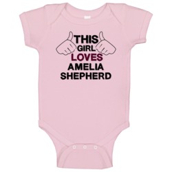 This Girl Amelia Shepherd Greys Anatomy Baby One Piece This Girl Amelia Shepherd Greys Anatomy Baby One Piece