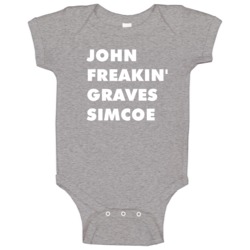 John Freakin' Graves Simcoe Turn Washington's Spies Baby One Piece John Freakin' Graves Simcoe Turn Washington's Spies Baby One Piece