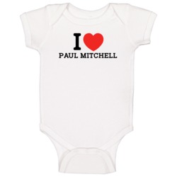 I Heart Paul Mitchell Baltimore Baseball Player Classic Baby One Piece I Heart Paul Mitchell Baltimore Baseball Player Classic Baby One Piece