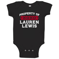 Property Of Lauren Lewis Tv Series Character Fan Baby One Piece Property Of Lauren Lewis Tv Series Character Fan Baby One Piece