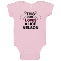 This Girl Alice Nelson The Brady Bunch Hour Baby One Piece This Girl Alice Nelson The Brady Bunch Hour Baby One Piece