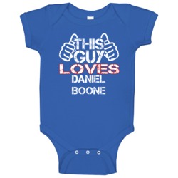 This Guy Daniel Boone Daniel Boone Baby One Piece This Guy Daniel Boone Daniel Boone Baby One Piece