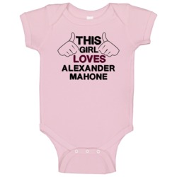 This Girl Alexander Mahone Prison Break Baby One Piece This Girl Alexander Mahone Prison Break Baby One Piece