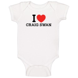 I Heart Craig Swan Los Angeles La Baseball Player Classic Baby One Pie I Heart Craig Swan Los Angeles La Baseball Player Classic Baby One Pie