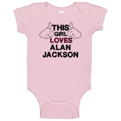 This Girl Alan Jackson Eastenders Baby One Piece This Girl Alan Jackson Eastenders Baby One Piece