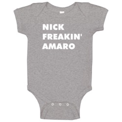Nick Freakin' Amaro Law And Order Special Victims Unit Baby One Piece Nick Freakin' Amaro Law And Order Special Victims Unit Baby One Piece