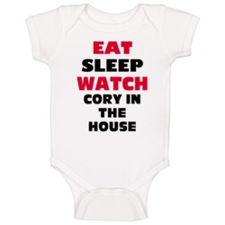 Eat Sleep Watch Cory In The House Tv Show Baby One Piece Eat Sleep Watch Cory In The House Tv Show Baby One Piece