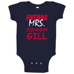 Johnny Gill Cleveland Baseball Sports Future Mrs Funny Baby One Piece Johnny Gill Cleveland Baseball Sports Future Mrs Funny Baby One Piece