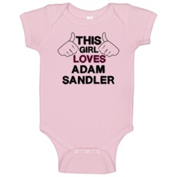This Girl Adam Sandler Celebrity Jeopardy! Baby One Piece