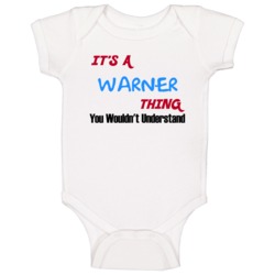 Warner Michigan Thing You Would Not Understand Baby One Piece Warner Michigan Thing You Would Not Understand Baby One Piece