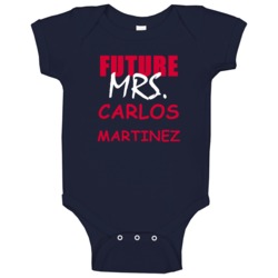 Carlos Martinez Cleveland Baseball Sports Future Mrs Funny Baby One Pi Carlos Martinez Cleveland Baseball Sports Future Mrs Funny Baby One Pi