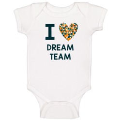 I Love Dream Team Favorite Tv Show Baby One Piece I Love Dream Team Favorite Tv Show Baby One Piece