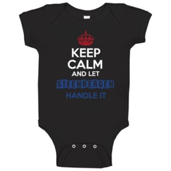 Keep Calm And Let Steenbergen Handle It Dutch Name Baby One Piece Keep Calm And Let Steenbergen Handle It Dutch Name Baby One Piece