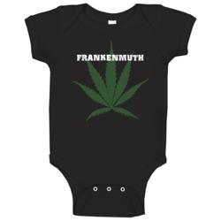 Frankenmuth Michigan Weed Marijuana Baby One Piece