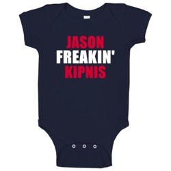 Jason Kipnis Cleveland Baseball Sports Freakin Baby One Piece