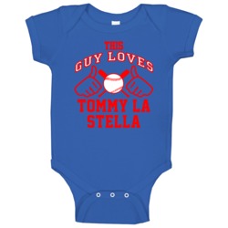 This Guy Loves Tommy La Stella Chicago Chi Baseball Player Classic Bab