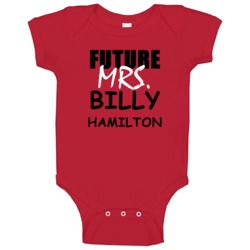 Billy Hamilton Cincinnati Baseball Sports Future Mrs Funny Baby One Pi