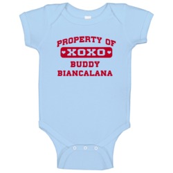 Buddy Biancalana Kansas Sports Property Of Funny Baby One Piece