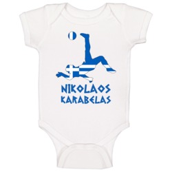 Nikolaos Karabelas Greek Greece Actor Sports Soccer Loves Baby One Pie