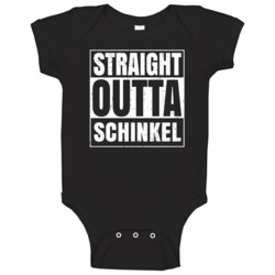Straight Outta Schinkel Planets Stars Solar System Baby One Piece