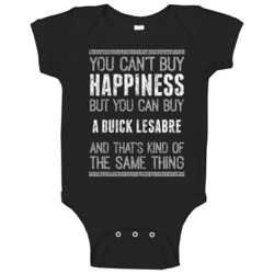 Buy A Buick Lesabre Happiness Worn Look Car Lover Baby One Piece Buy A Buick Lesabre Happiness Worn Look Car Lover Baby One Piece