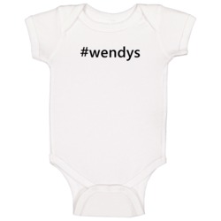 Hashtag Wendys Popular Trending Essential Ig Caption Baby One Piece Hashtag Wendys Popular Trending Essential Ig Caption Baby One Piece