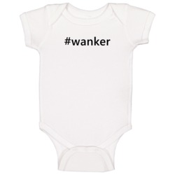 Hashtag Wanker Popular Trending Essential Ig Caption Baby One Piece Hashtag Wanker Popular Trending Essential Ig Caption Baby One Piece