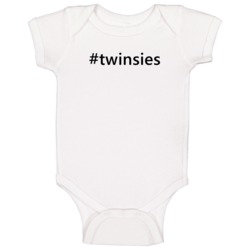 Hashtag Twinsies Popular Trending Essential Ig Caption Baby One Piece Hashtag Twinsies Popular Trending Essential Ig Caption Baby One Piece