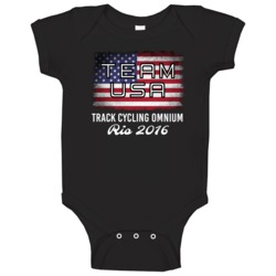United States Usa Track Cycling Omnium Rio 2016 Olympic Team Flag Baby United States Usa Track Cycling Omnium Rio 2016 Olympic Team Flag Baby