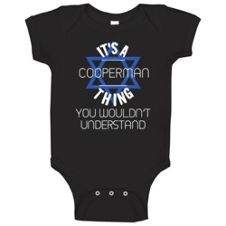 It's A Cooperman Thing You Wouldn't Understand Hebrew Jewish Name Baby It's A Cooperman Thing You Wouldn't Understand Hebrew Jewish Name Baby