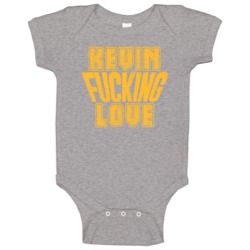 Fcking Kevin Love Funny Player Cleveland Basketball Baby One Piece Fcking Kevin Love Funny Player Cleveland Basketball Baby One Piece