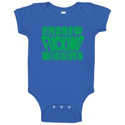 Fcking Andrew Wiggins Funny Player Minnesota Basketball Baby One Piece Fcking Andrew Wiggins Funny Player Minnesota Basketball Baby One Piece