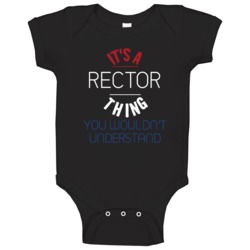 It's A Rector Thing You Wouldn't Understand Dutch Name Baby One Piece It's A Rector Thing You Wouldn't Understand Dutch Name Baby One Piece
