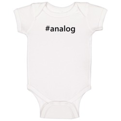Hashtag Analog Popular Trending Essential Ig Caption Baby One Piece Hashtag Analog Popular Trending Essential Ig Caption Baby One Piece
