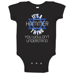 It's A Hammer Thing You Wouldn't Understand Hebrew Jewish Name Baby On It's A Hammer Thing You Wouldn't Understand Hebrew Jewish Name Baby On