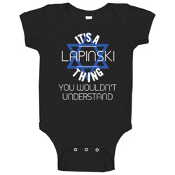 It's A Lapinski Thing You Wouldn't Understand Hebrew Jewish Name Baby It's A Lapinski Thing You Wouldn't Understand Hebrew Jewish Name Baby