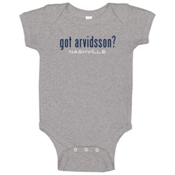 Got Viktor Arvidsson Nashville Hockey Baby One Piece Got Viktor Arvidsson Nashville Hockey Baby One Piece