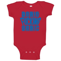 Fcking Dario Saric Funny Player Philadelphia Basketball Baby One Piece Fcking Dario Saric Funny Player Philadelphia Basketball Baby One Piece