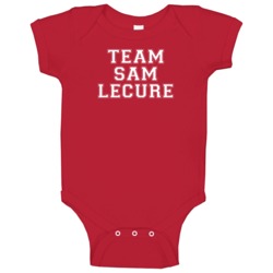 Team Sam Lecure Cincinnati Baseball Player Cool Fan Baby One Piece Team Sam Lecure Cincinnati Baseball Player Cool Fan Baby One Piece