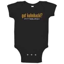 Got Tom Kuhnhackl Pittsburgh Hockey Baby One Piece Got Tom Kuhnhackl Pittsburgh Hockey Baby One Piece