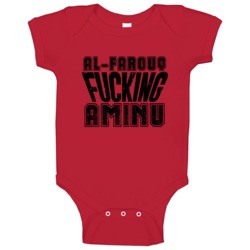 Fcking Al-farouq Aminu Funny Player Portland Basketball Baby One Piece Fcking Al-farouq Aminu Funny Player Portland Basketball Baby One Piece
