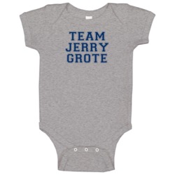 Team Jerry Grote Houston Baseball Player Cool Fan Baby One Piece Team Jerry Grote Houston Baseball Player Cool Fan Baby One Piece