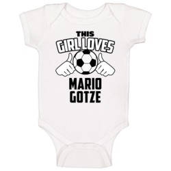 This Girl Loves Mario Gotze Germany Soccer Futbol Euro 2016 Baby One P This Girl Loves Mario Gotze Germany Soccer Futbol Euro 2016 Baby One P