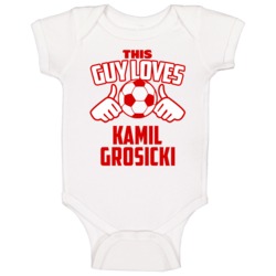 This Guy Loves Kamil Grosicki Poland Soccer Futbol Euro 2016 Baby One This Guy Loves Kamil Grosicki Poland Soccer Futbol Euro 2016 Baby One