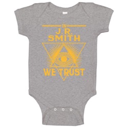 Jr Smith We Trust Player Cleveland Basketball Baby One Piece Jr Smith We Trust Player Cleveland Basketball Baby One Piece