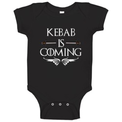 Kebab Is Coming Funny Foody Baby One Piece Kebab Is Coming Funny Foody Baby One Piece