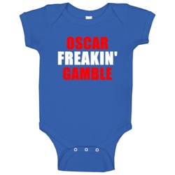 Oscar Gamble Freakin Baseball Texas Sports Baby One Piece Oscar Gamble Freakin Baseball Texas Sports Baby One Piece
