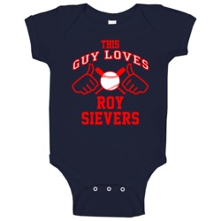This Guy Loves Roy Sievers Minnesota Baseball Player Classic Baby One This Guy Loves Roy Sievers Minnesota Baseball Player Classic Baby One