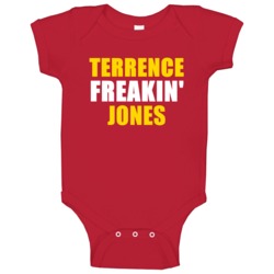 Terrence Jones Freakin Houston Basketball Texas Sports Baby One Piece Terrence Jones Freakin Houston Basketball Texas Sports Baby One Piece